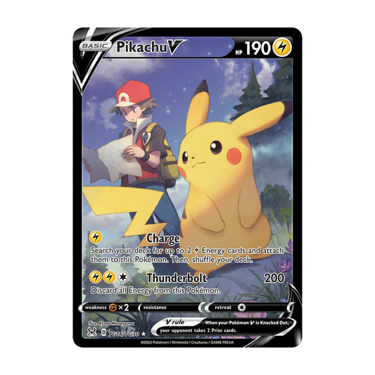 Pikachu TG16/TG30 - Lost Origin - Single Card